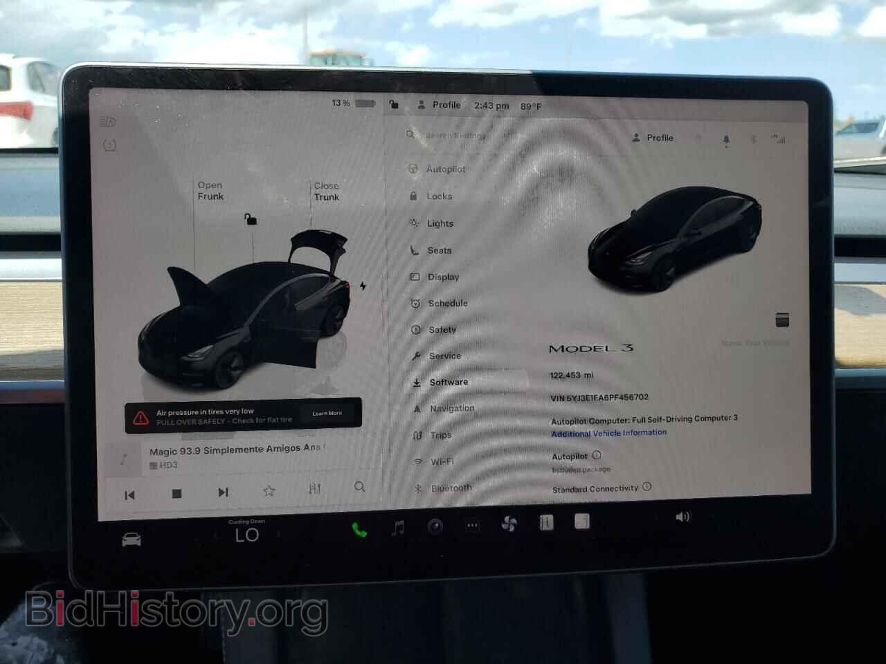 2023 TESLA MODEL 3 - VIN: 5YJ3E1EA6PF456702 - Фото 9