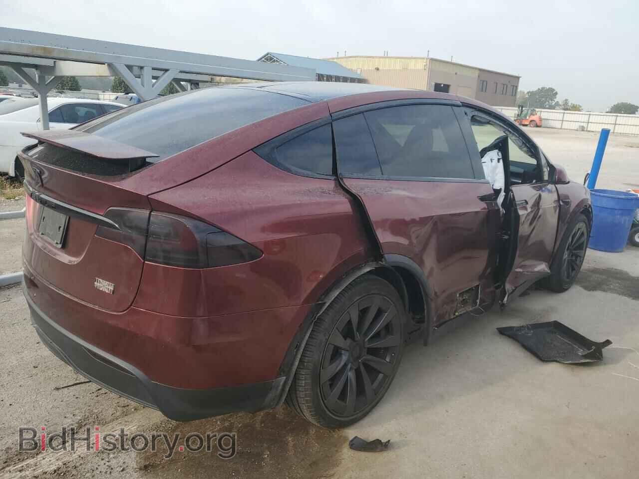 2022 TESLA MODEL X - VIN: 7SAXCBE65NF341954 - Фото 3