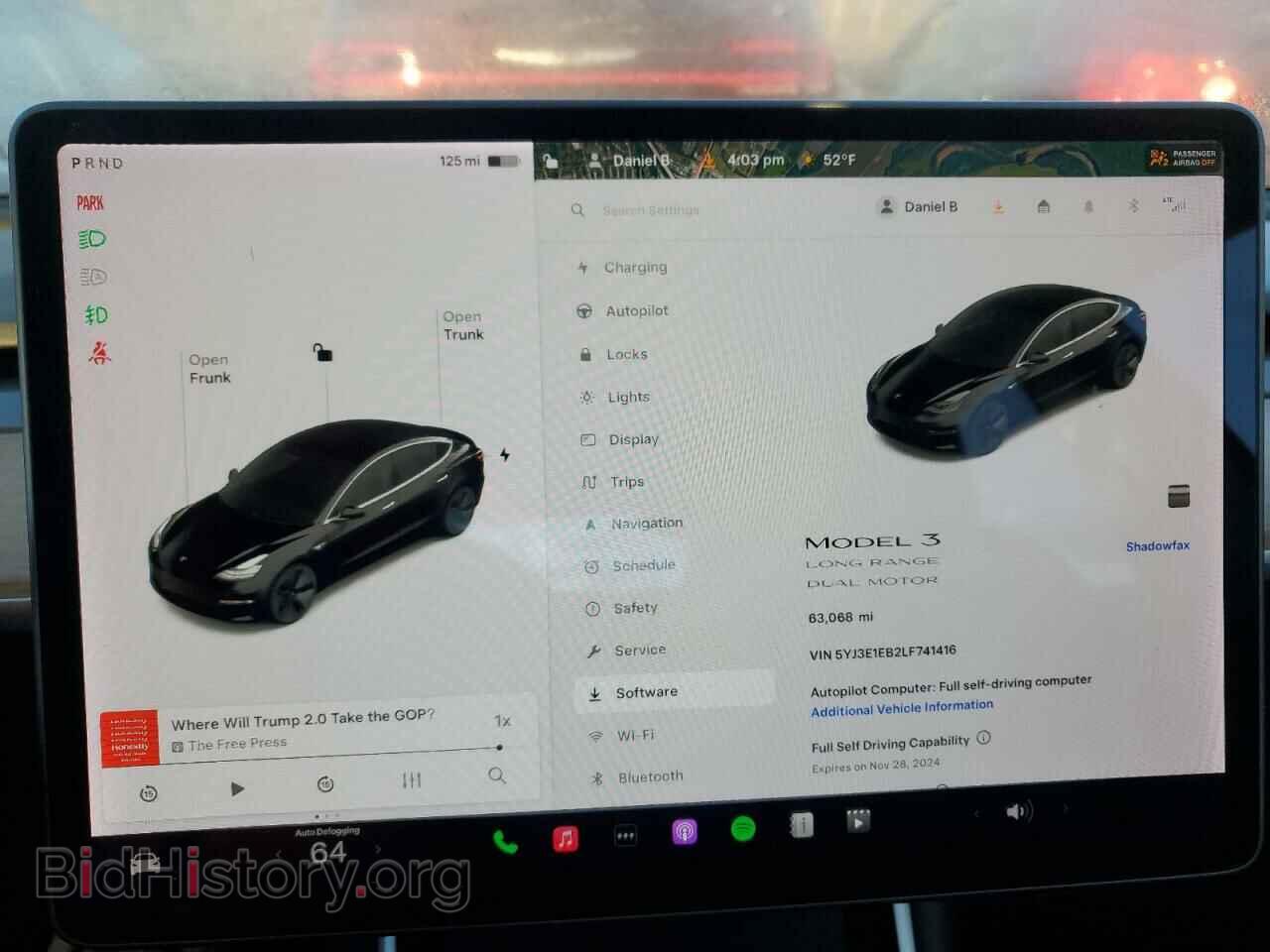 2020 TESLA MODEL 3 - VIN: 5YJ3E1EB2LF741416 - Photo 9