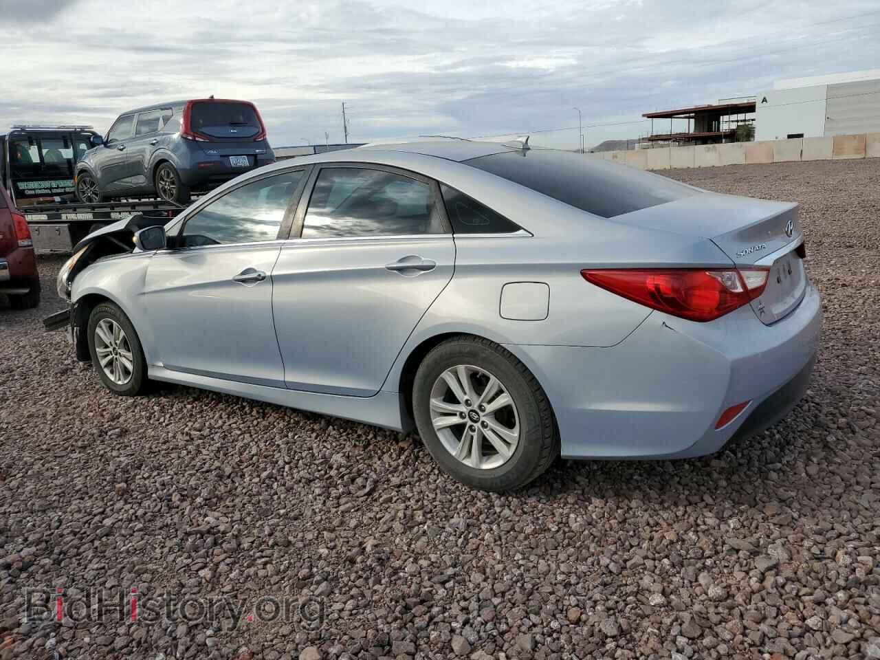 2014 HYUNDAI SONATA - VIN: 5NPEB4AC0EH868106 - Фото 2