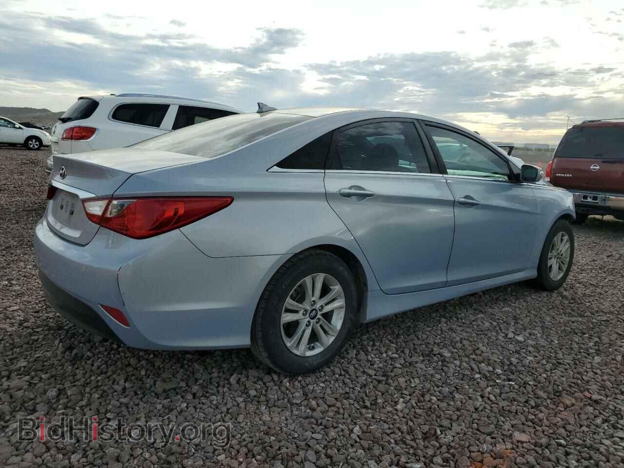 2014 HYUNDAI SONATA - VIN: 5NPEB4AC0EH868106 - Фото 3