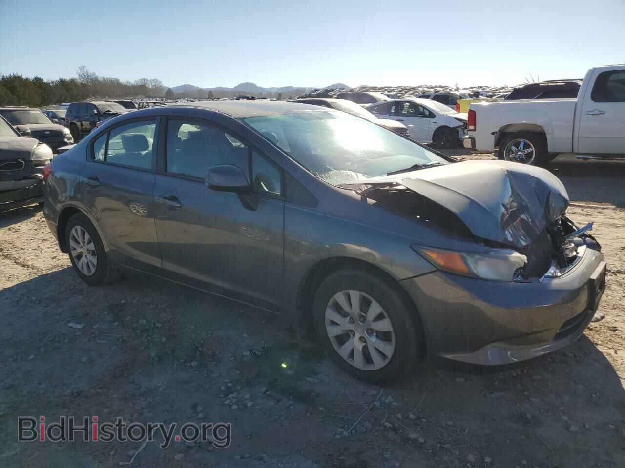 2012 HONDA CIVIC - VIN: 19XFB2F50CE105507 - Фото 4