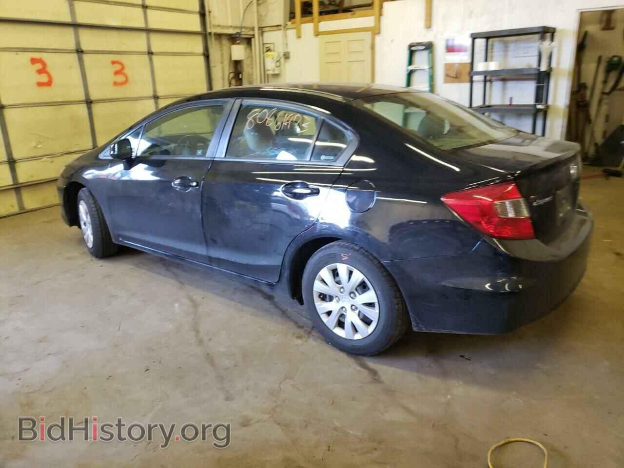 2012 HONDA CIVIC - VIN: 19XFB2F59CE070062 - Фото 2