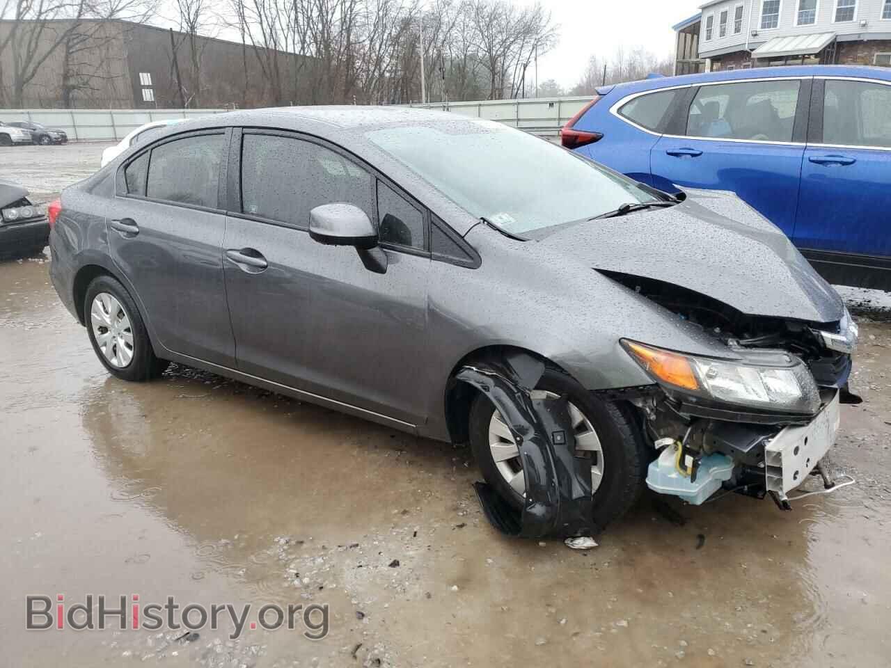 2012 HONDA CIVIC - VIN: 2HGFB2F55CH332911 - Фото 4