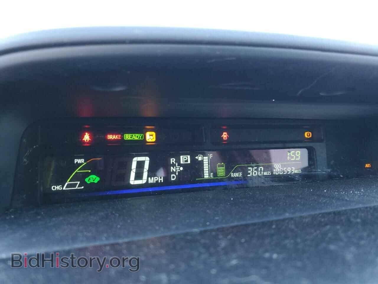 2014 TOYOTA PRIUS - VIN: JTDZN3EU5E3310222 - Фото 9