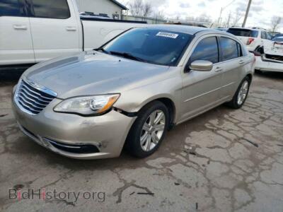 2013 Chrysler 200 200 Tourin, золотистый — VIN 1C3CCBBB7DN714123, Copart