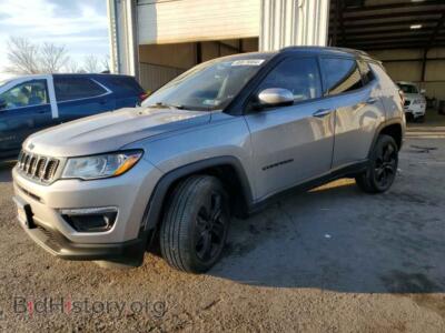 2020 Jeep COMPASS Latitude, silver — VIN 3C4NJDBB9LT139723, Copart
