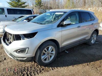 2016 Ford EDGE SEL, серебристый — VIN 2FMPK4J95GBB88130, Copart