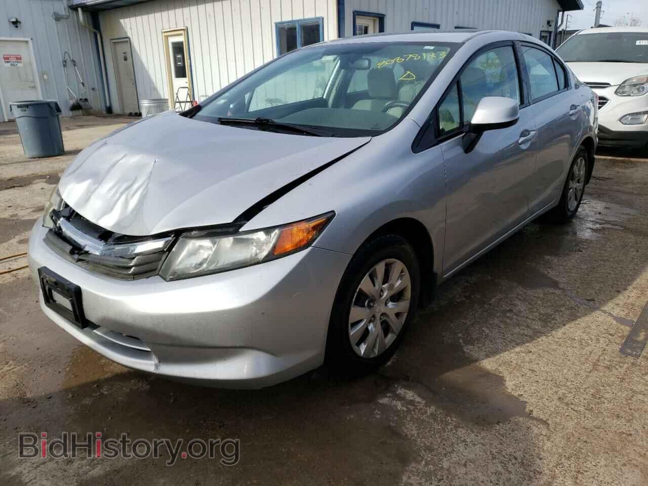 Photo 19XFB2F57CE019174 - HONDA CIVIC 2012