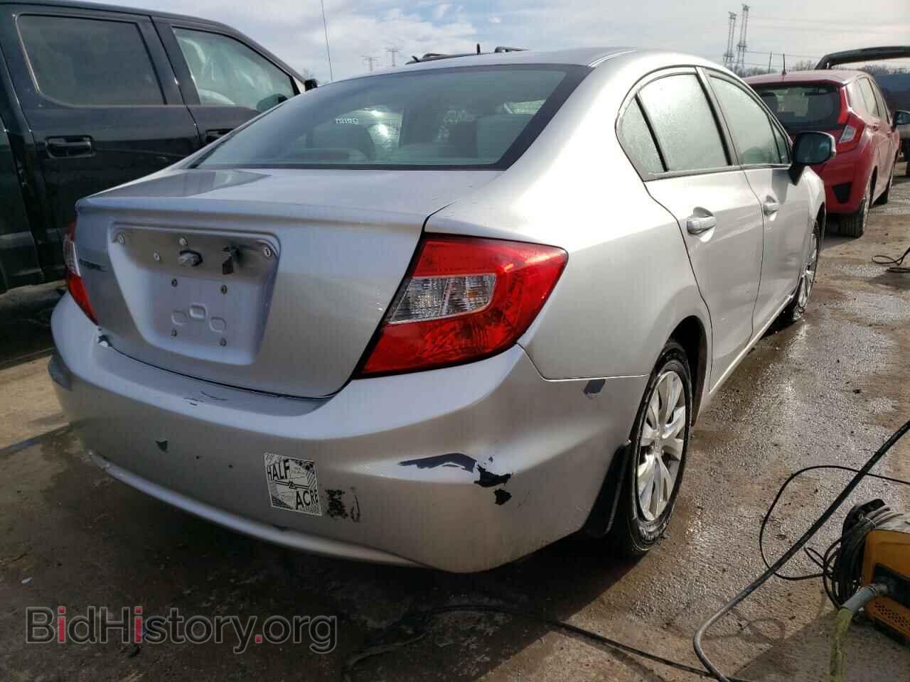 2012 HONDA CIVIC - VIN: 19XFB2F57CE019174 - Фото 3