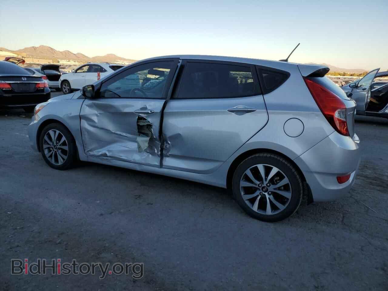2015 HYUNDAI ACCENT - VIN: KMHCU5AE0FU201483 - Фото 2