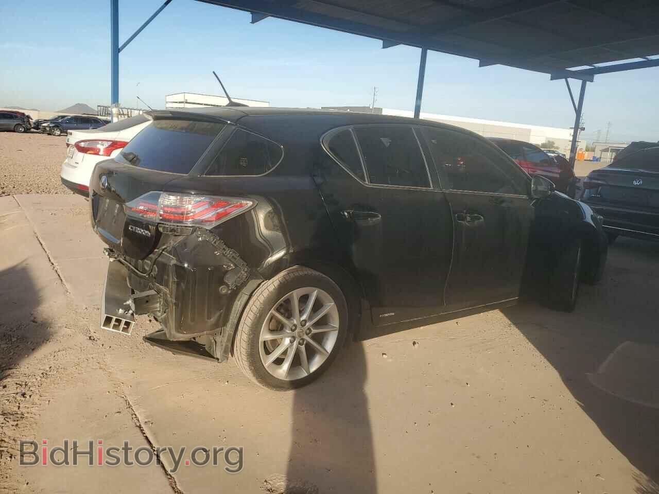 2012 LEXUS CT 200 - VIN: JTHKD5BH2C2108771 - Фото 3