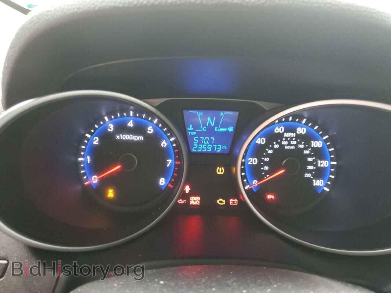 2012 HYUNDAI TUCSON - VIN: KM8JUCAC2CU417521 - Фото 9