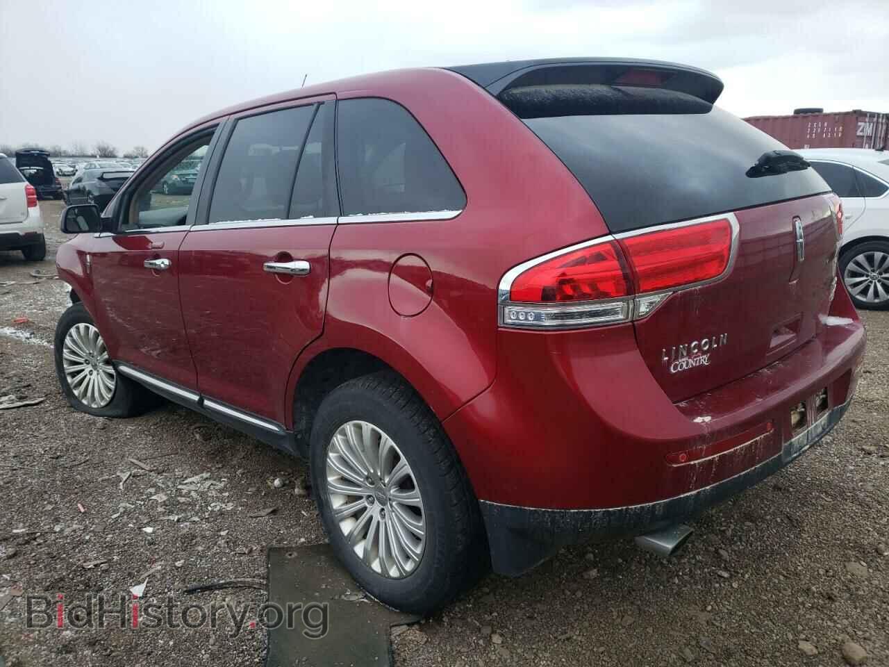 2013 LINCOLN MKX - VIN: 2LMDJ8JK5DBL24496 - Фото 2