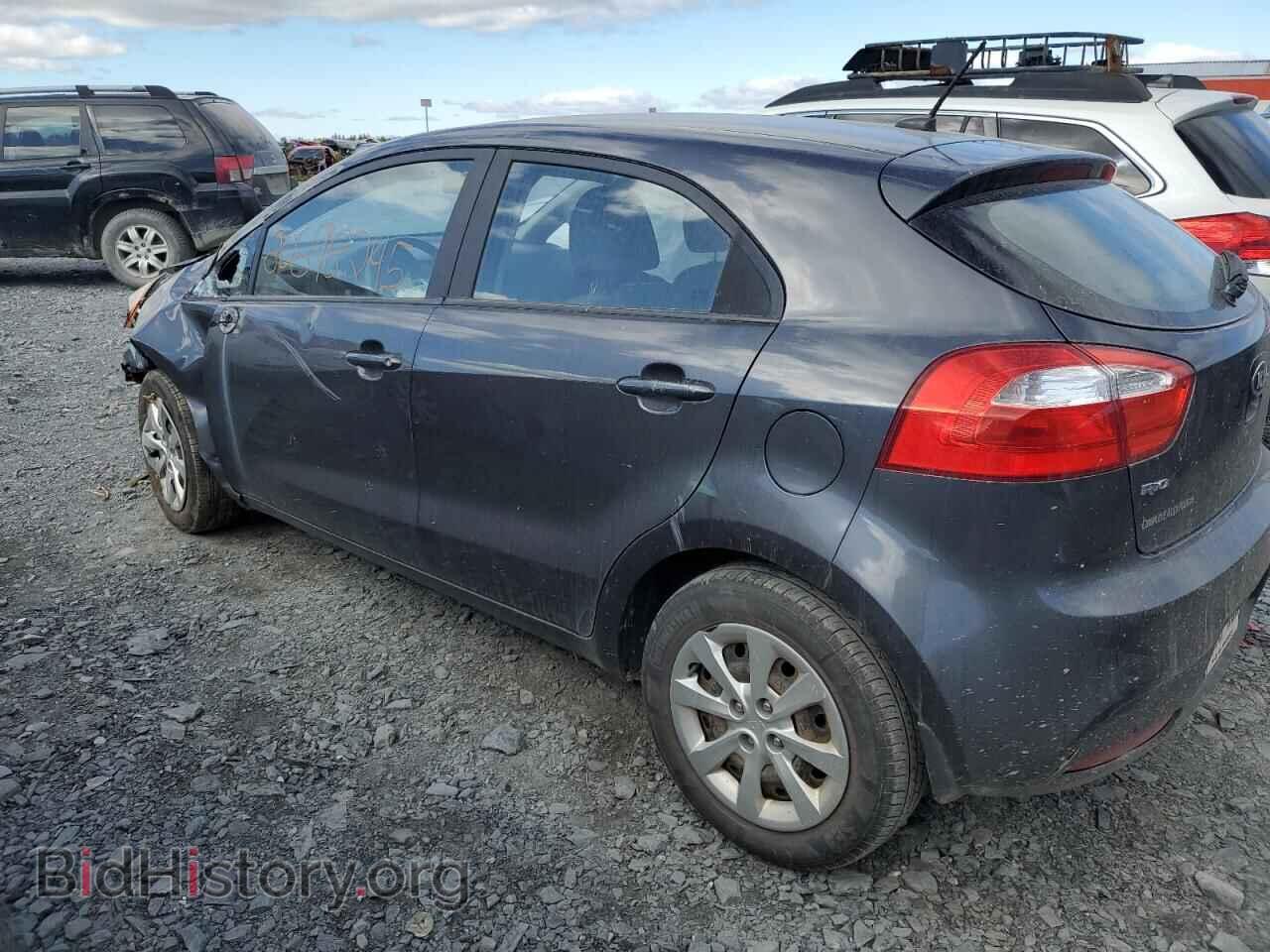 2013 KIA RIO - VIN: KNADM5A34D6852380 - Фото 2