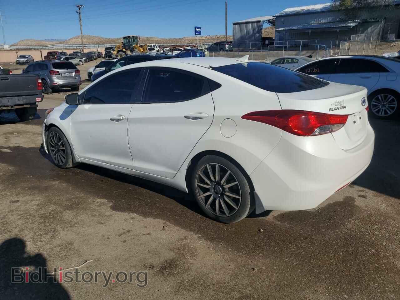 2012 HYUNDAI ELANTRA - VIN: 5NPDH4AE1CH128136 - Фото 2