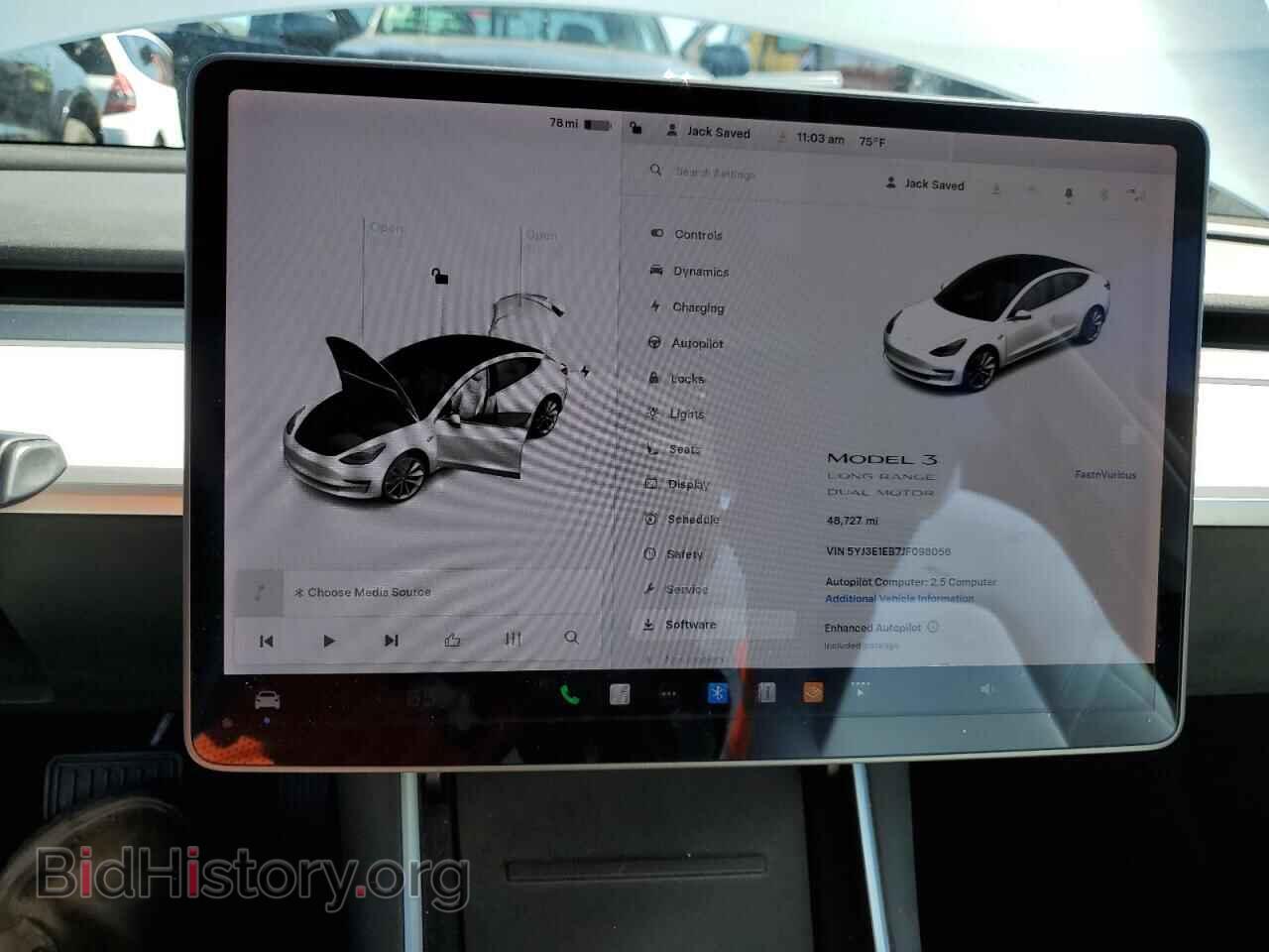 2018 TESLA MODEL 3 - VIN: 5YJ3E1EB7JF098056 - Фото 9