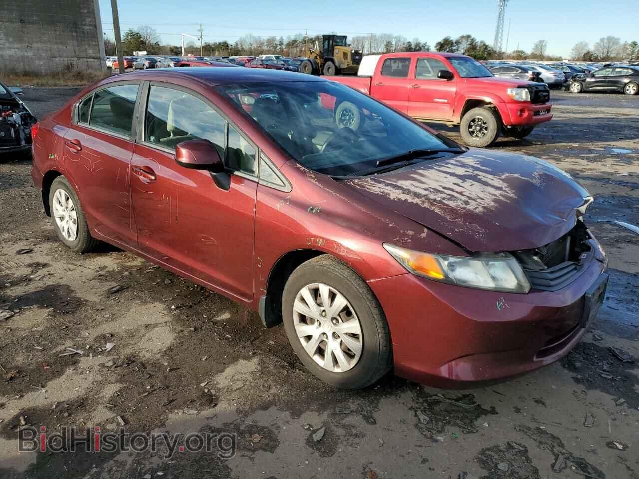 2012 HONDA CIVIC - VIN: 2HGFB2F55CH536530 - Фото 4