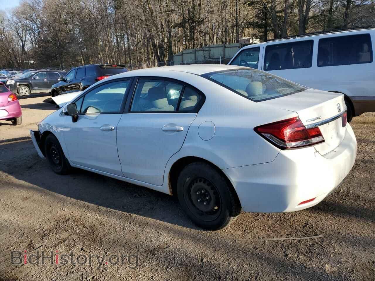 2013 HONDA CIVIC - VIN: 2HGFB2F45DH044850 - Фото 2