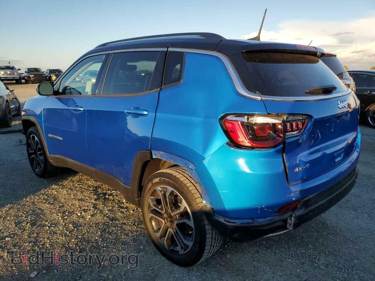 2022 JEEP COMPASS - VIN: 3C4NJDCB0NT154709 - Фото 2