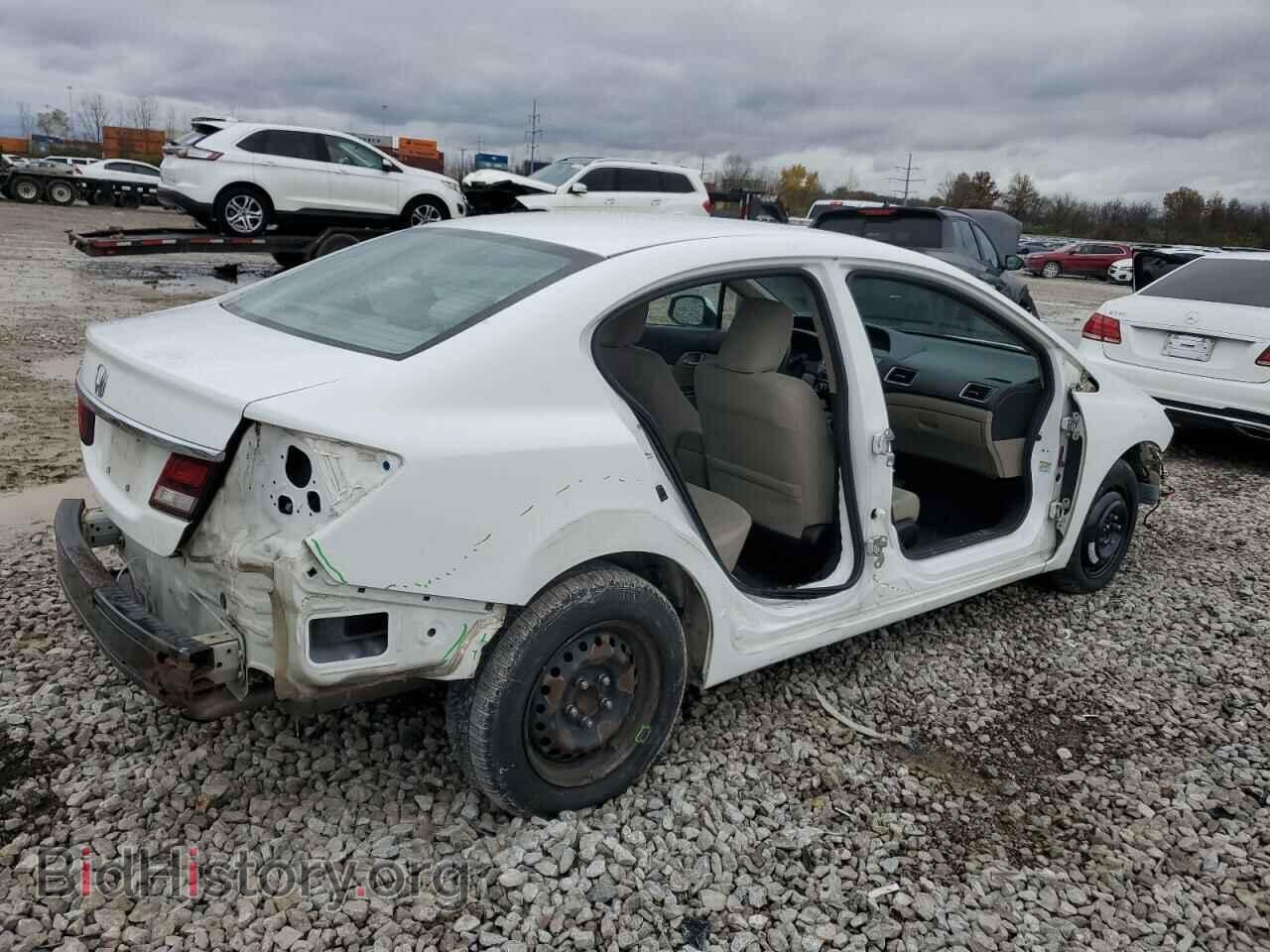 2013 HONDA CIVIC - VIN: 19XFB2F5XDE080424 - Фото 3