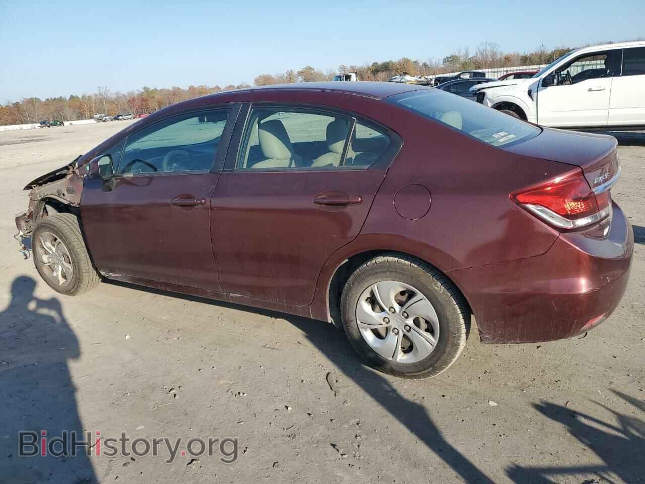 2013 HONDA CIVIC - VIN: 2HGFB2F5XDH561652 - Фото 2