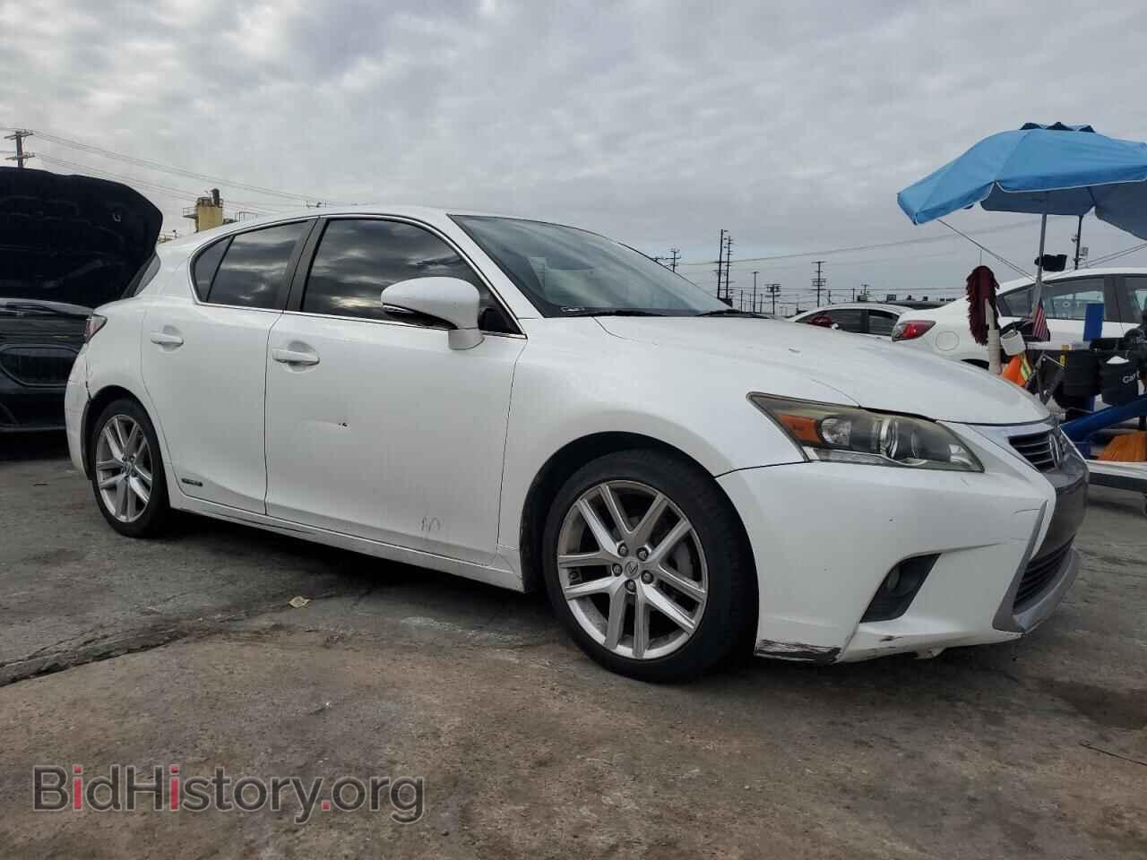 2014 LEXUS CT 200 - VIN: JTHKD5BH9E2200284 - Фото 4