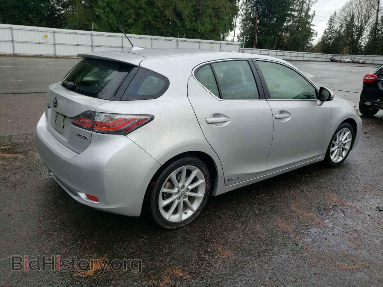 2011 LEXUS CT 200 - VIN: JTHKD5BH2B2044052 - Фото 3