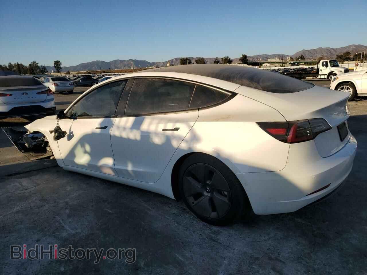 2022 TESLA MODEL 3 - VIN: 5YJ3E1EB7NF166877 - Фото 2