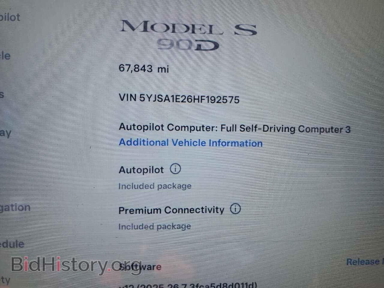2017 TESLA MODEL S - VIN: 5YJSA1E26HF192575 - Photo 9