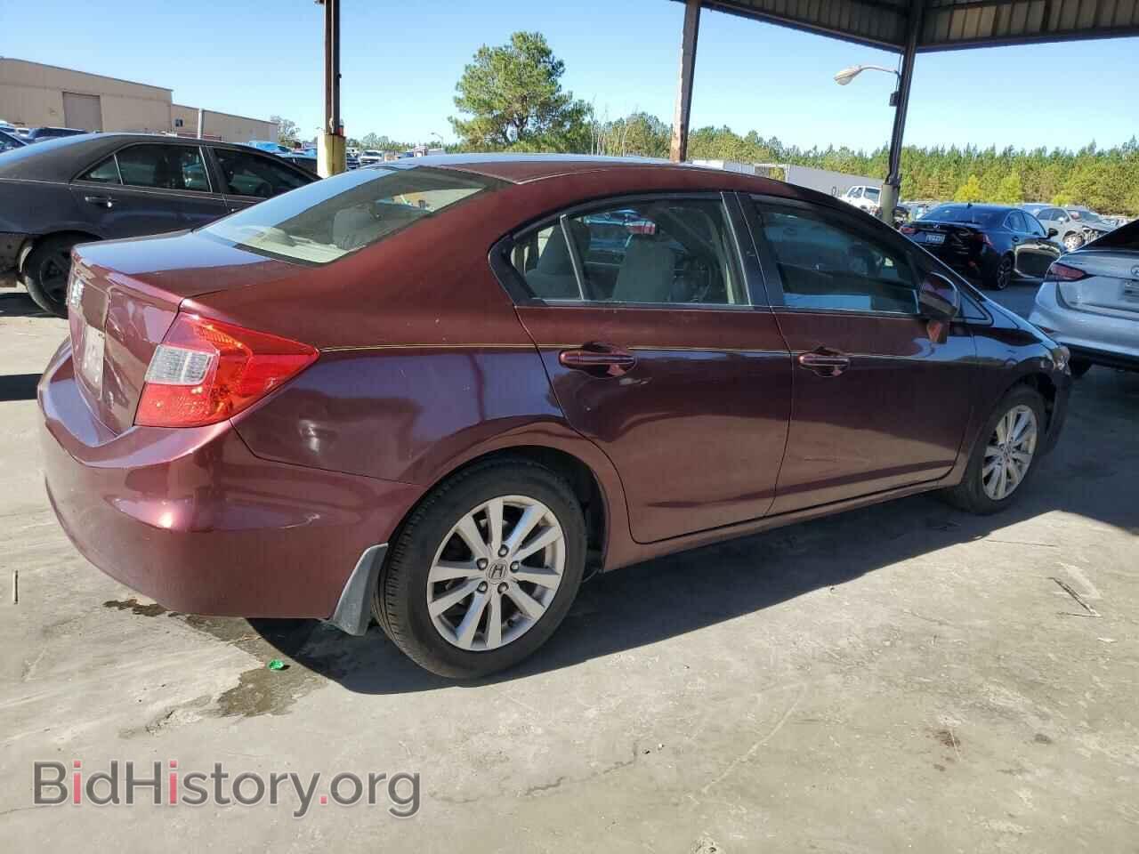 2012 HONDA CIVIC - VIN: 19XFB2F82CE343871 - Фото 3