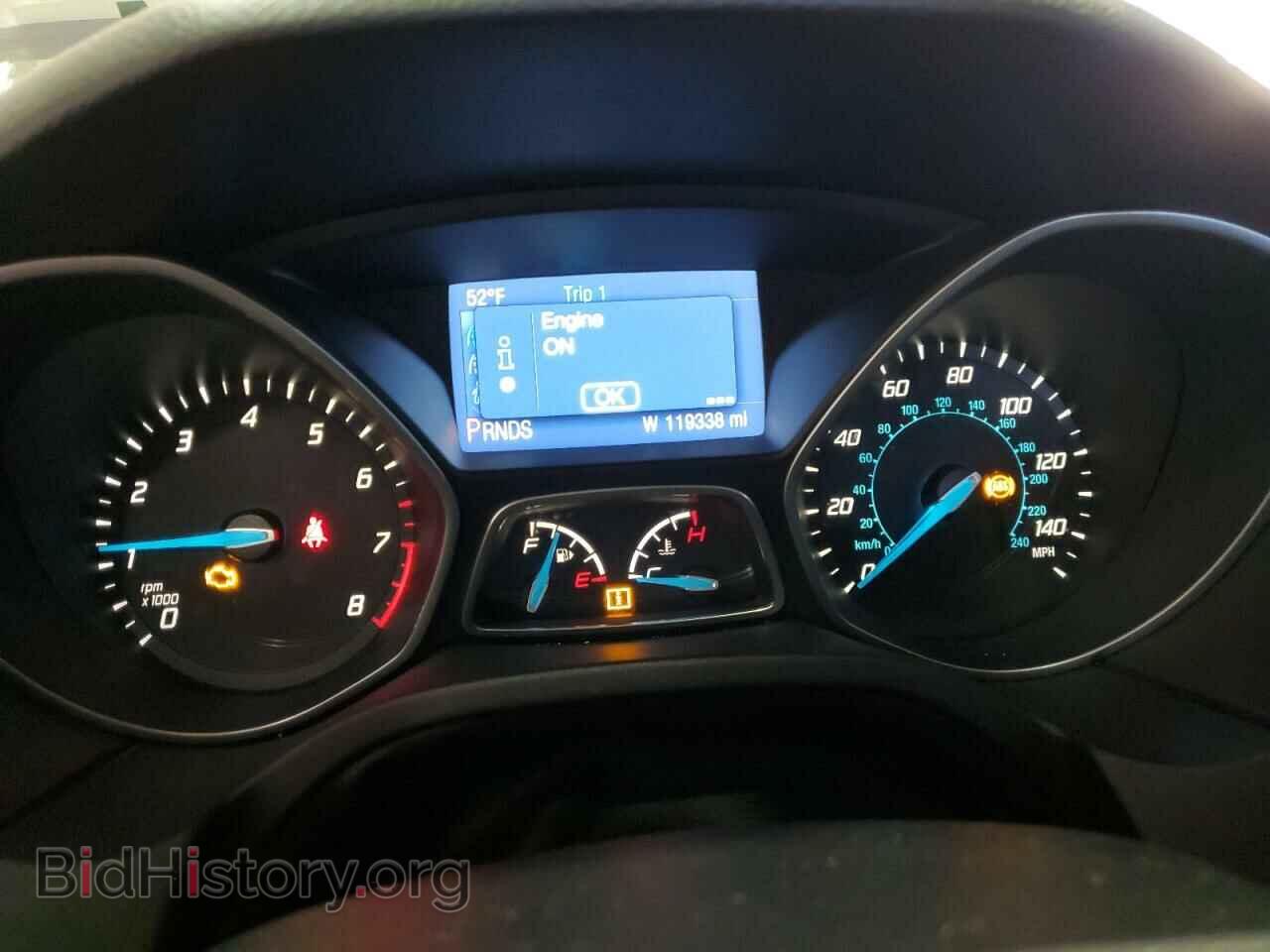 2014 FORD FOCUS - VIN: 1FADP3K25EL206195 - Фото 9