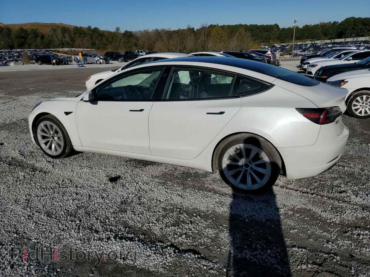 2022 TESLA MODEL 3 - VIN: 5YJ3E1EB0NF192527 - Фото 2