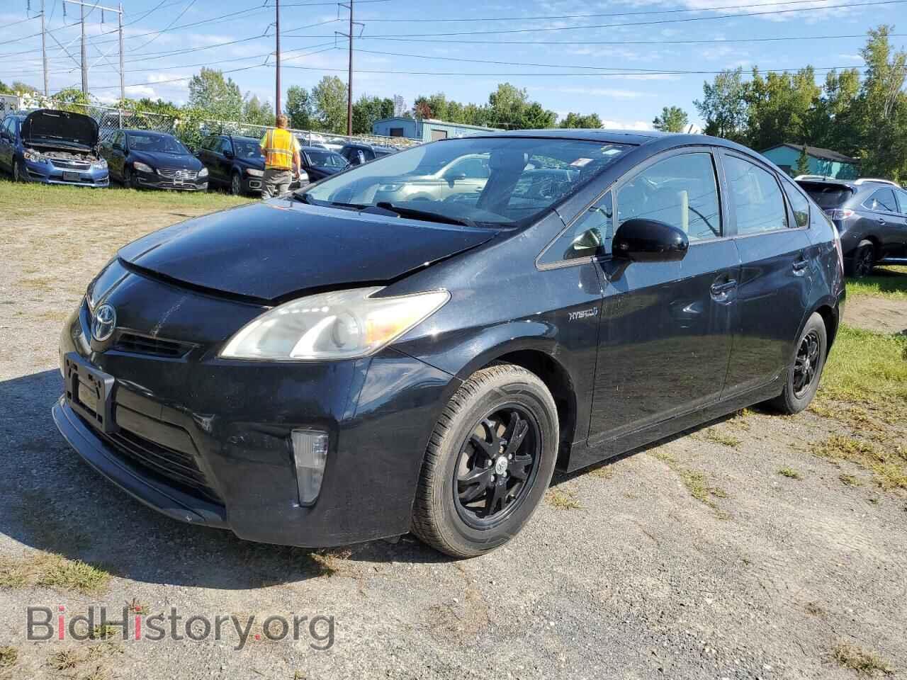 2013 TOYOTA PRIUS - VIN: JTDKN3DU5D5572554 - Фото 2