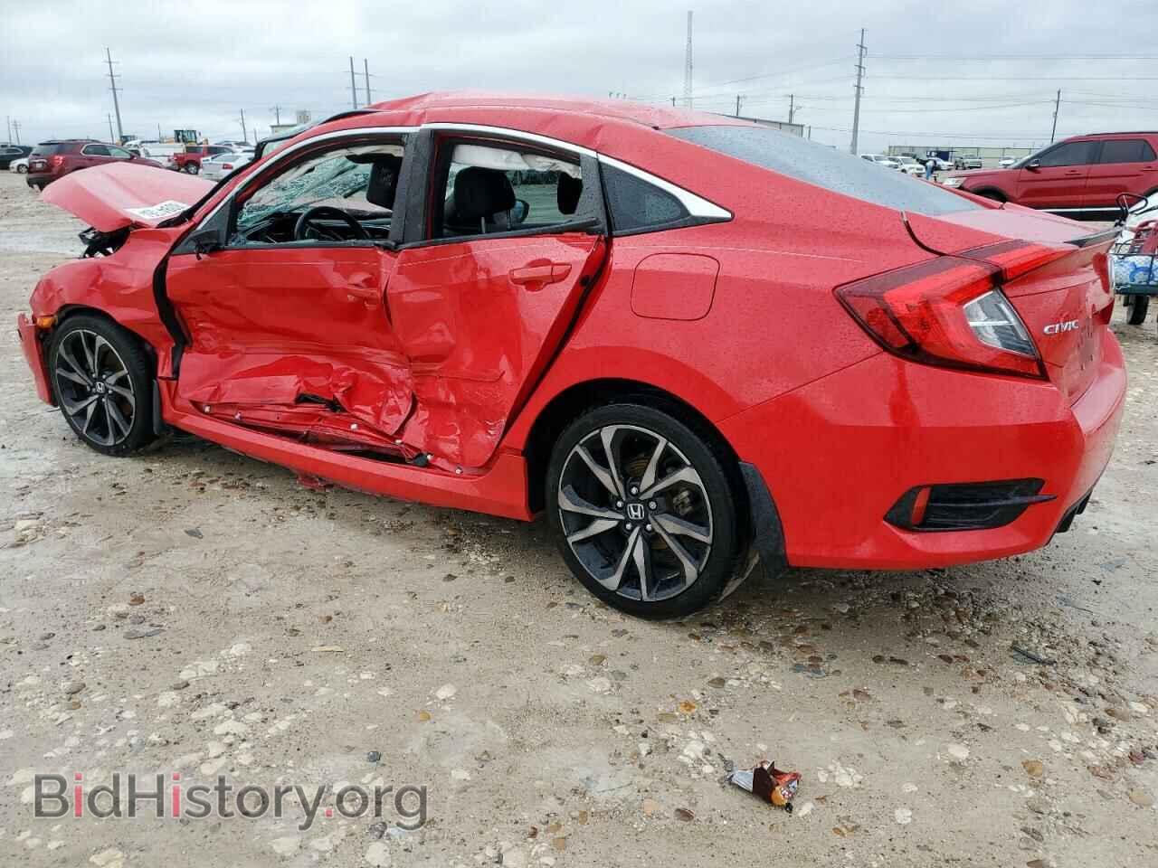 2019 HONDA CIVIC - VIN: 2HGFC2F82KH536099 - Фото 2