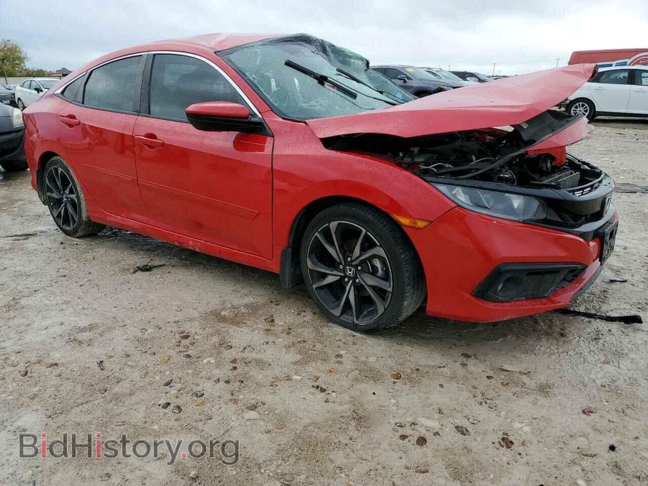 2019 HONDA CIVIC - VIN: 2HGFC2F82KH536099 - Фото 4