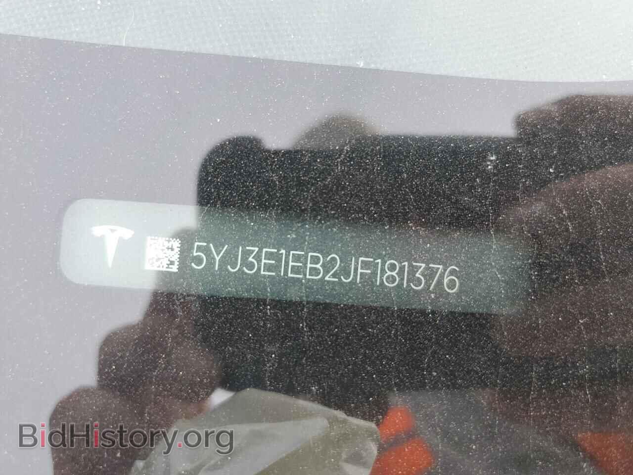 2018 TESLA MODEL 3 - VIN: 5YJ3E1EB2JF181376 - Фото 12