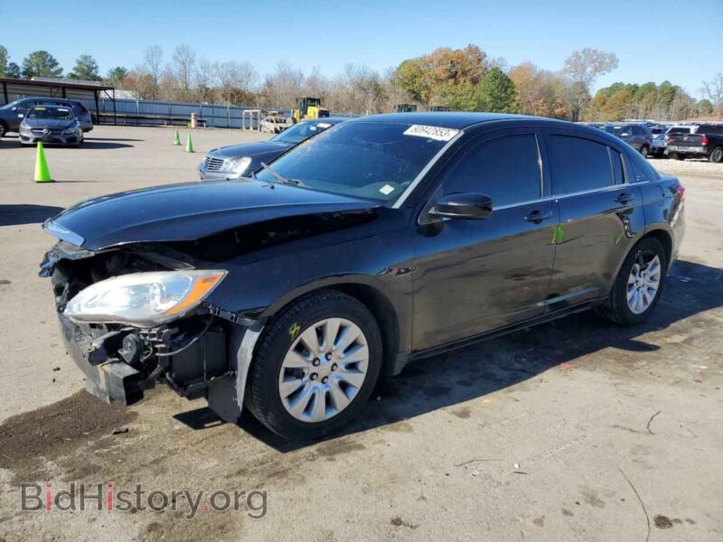 2014 Chrysler 200 LX (VIN 1C3CCBAB7EN209962) — фото 1 из 13, Copart, повреждение: передняя часть