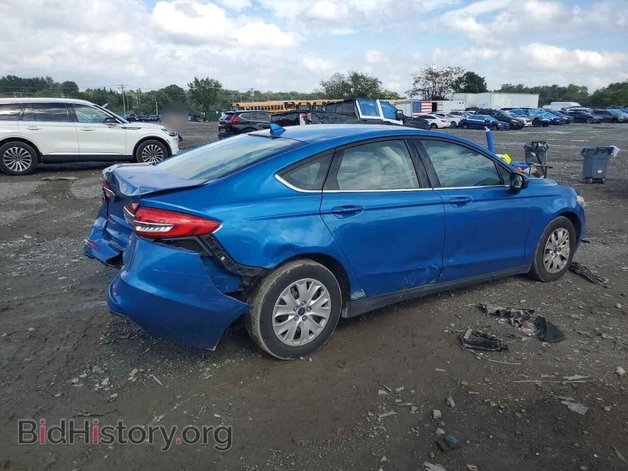 2020 FORD FUSION - VIN: 3FA6P0G72LR216127 - Фото 3