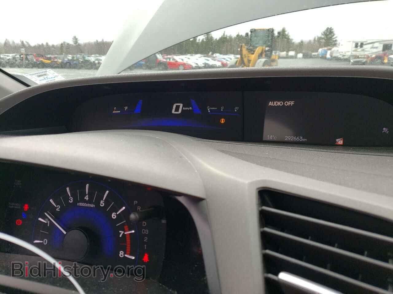 2012 HONDA CIVIC - VIN: 2HGFB2F5XCH001628 - Фото 9