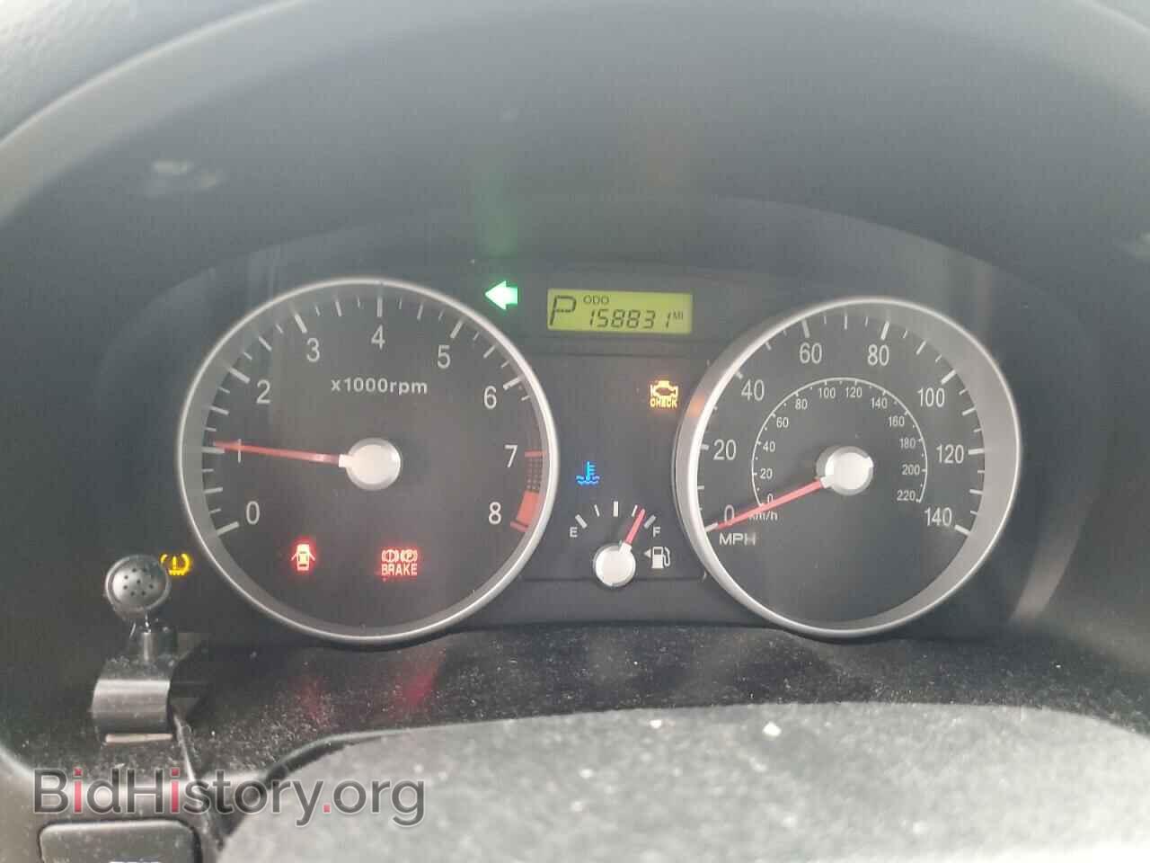 2008 HYUNDAI ACCENT - VIN: KMHCM36C98U055681 - Фото 9
