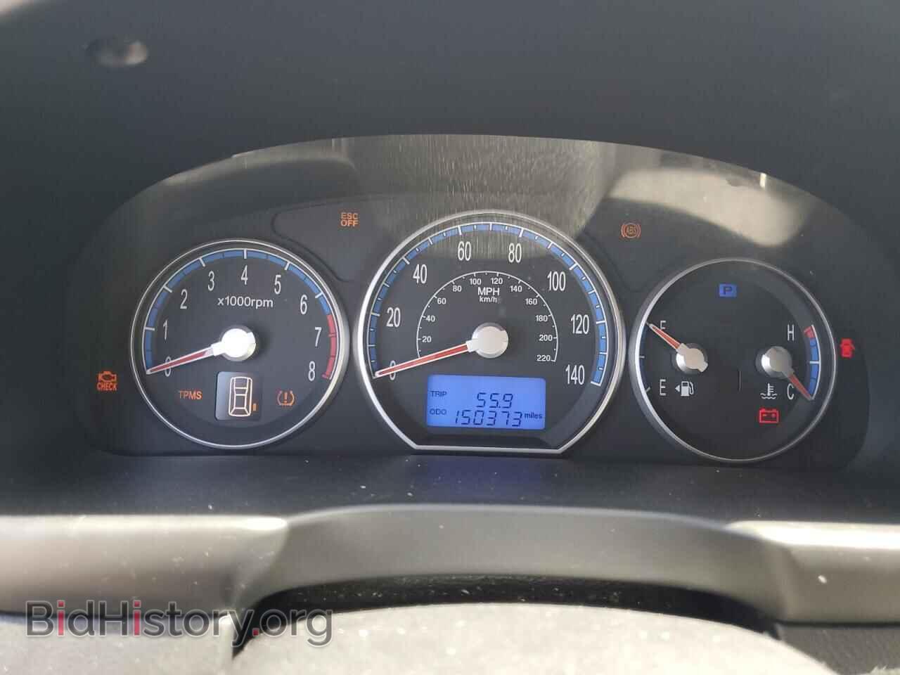 2008 HYUNDAI SANTA FE - VIN: 5NMSG13D78H201074 - Фото 9