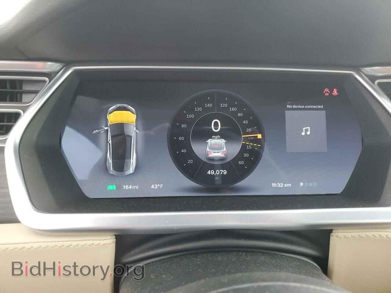 2014 TESLA MODEL S - VIN: 5YJSA1H12EFP35242 - Фото 9