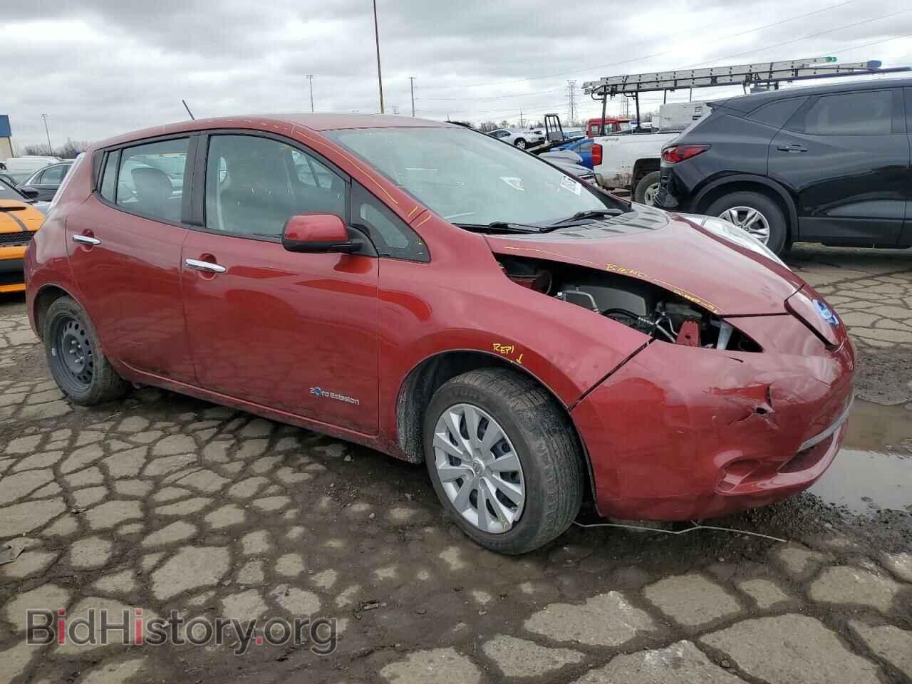 2015 NISSAN LEAF - VIN: 1N4AZ0CP2FC321702 - Фото 4