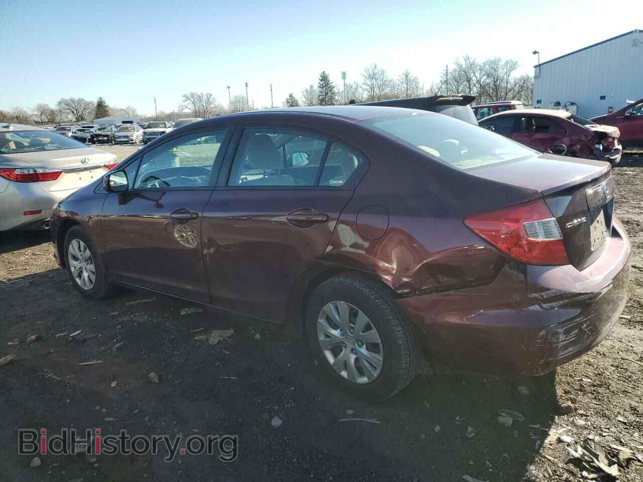 2012 HONDA CIVIC - VIN: 19XFB2F51CE049433 - Фото 2