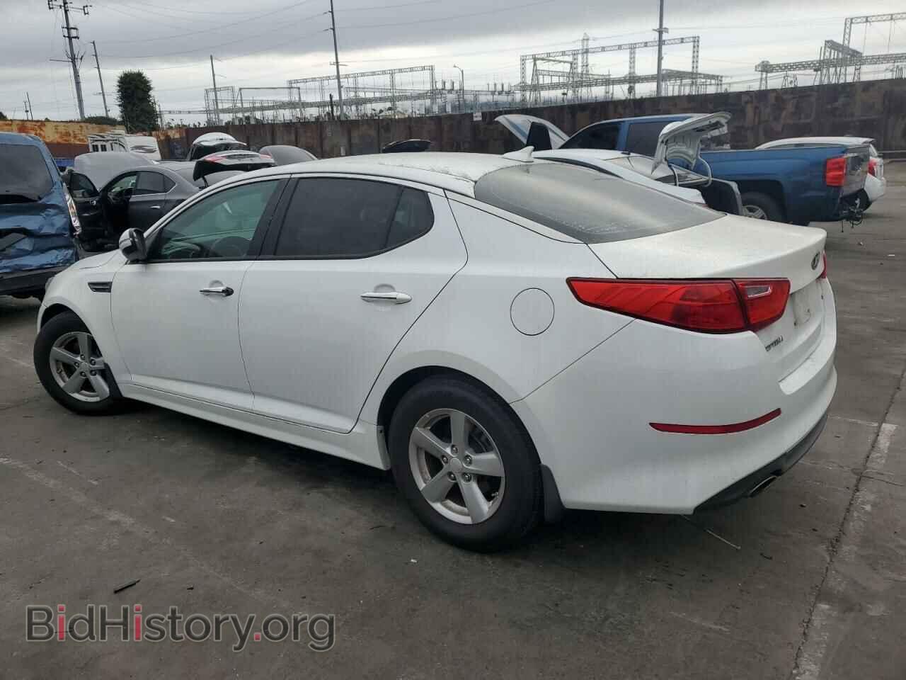 2015 KIA OPTIMA - VIN: 5XXGM4A72FG408769 - Фото 2