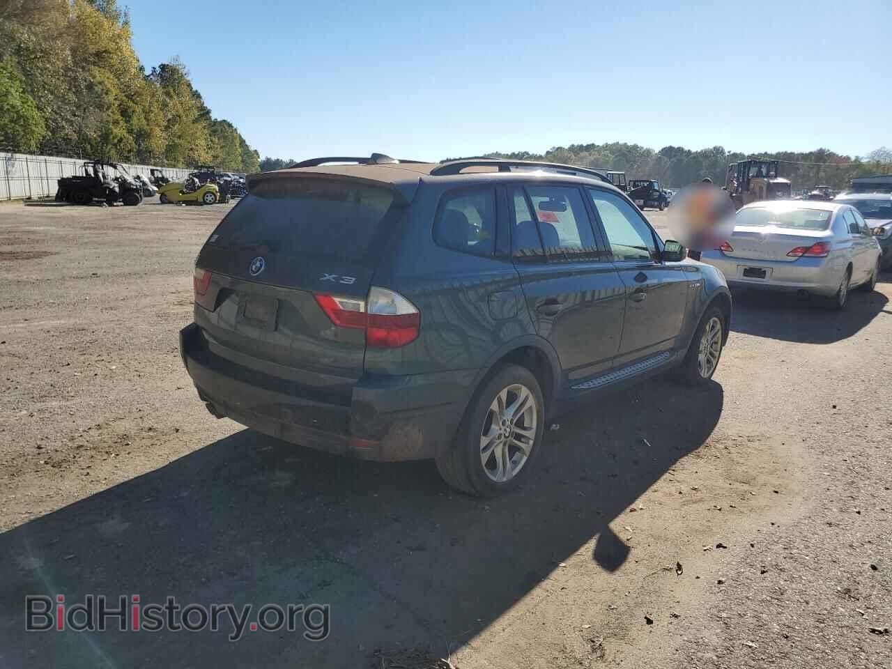 2008 BMW X3 - VIN: WBXPC93438WJ20637 - Фото 3