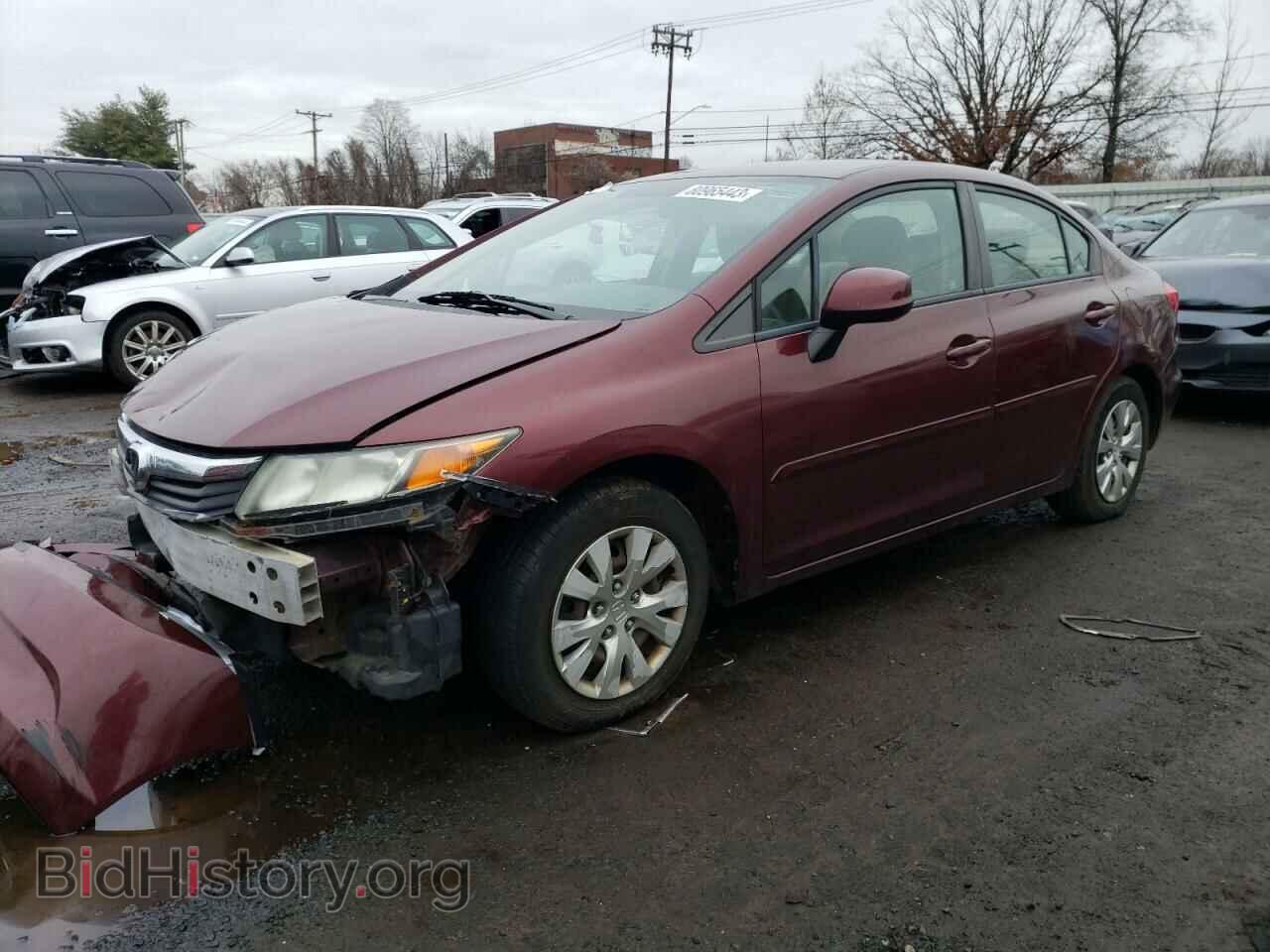 Фотография 2HGFB2F50CH543742 - HONDA CIVIC 2012