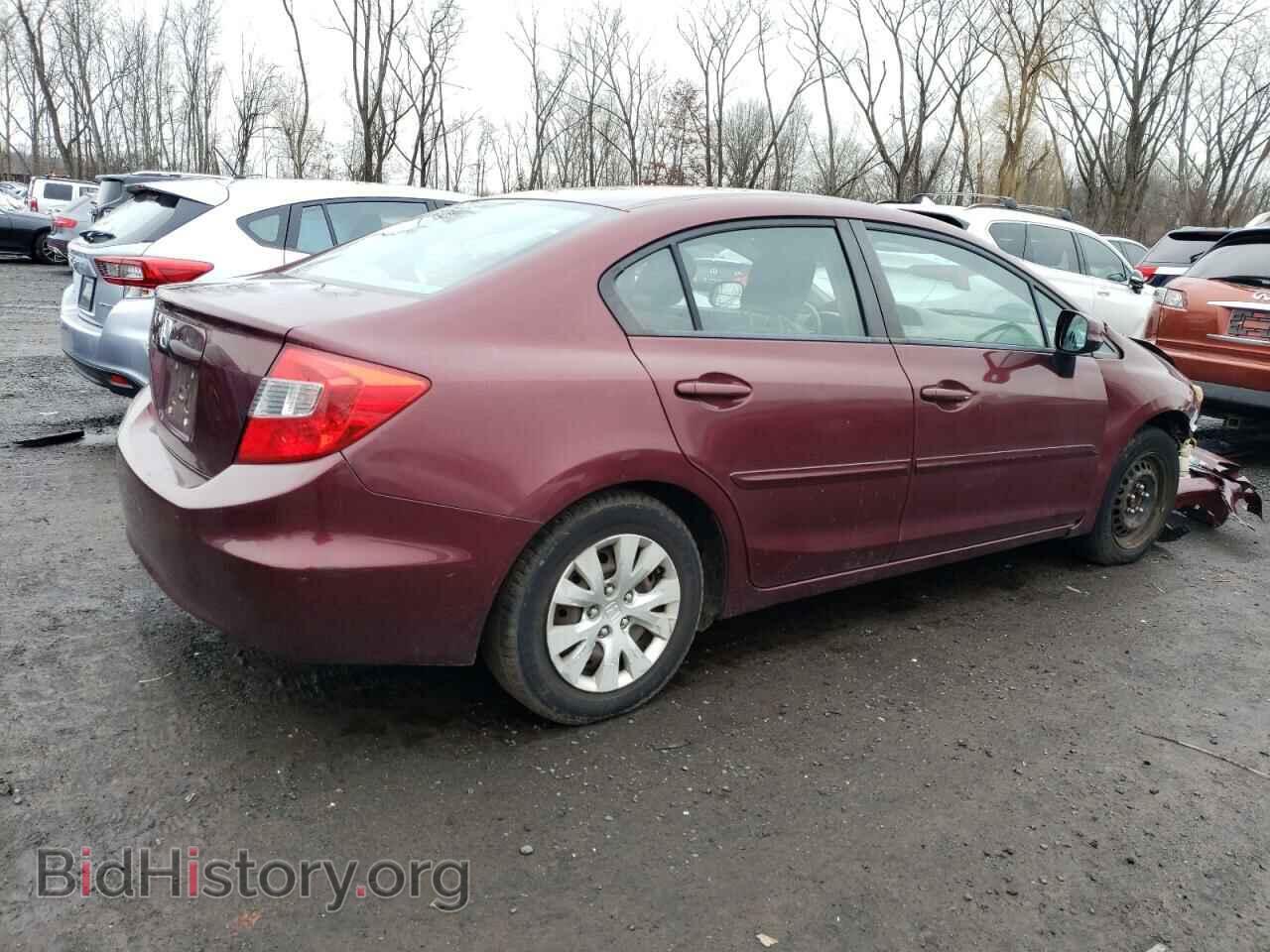 2012 HONDA CIVIC - VIN: 2HGFB2F50CH543742 - Фото 3