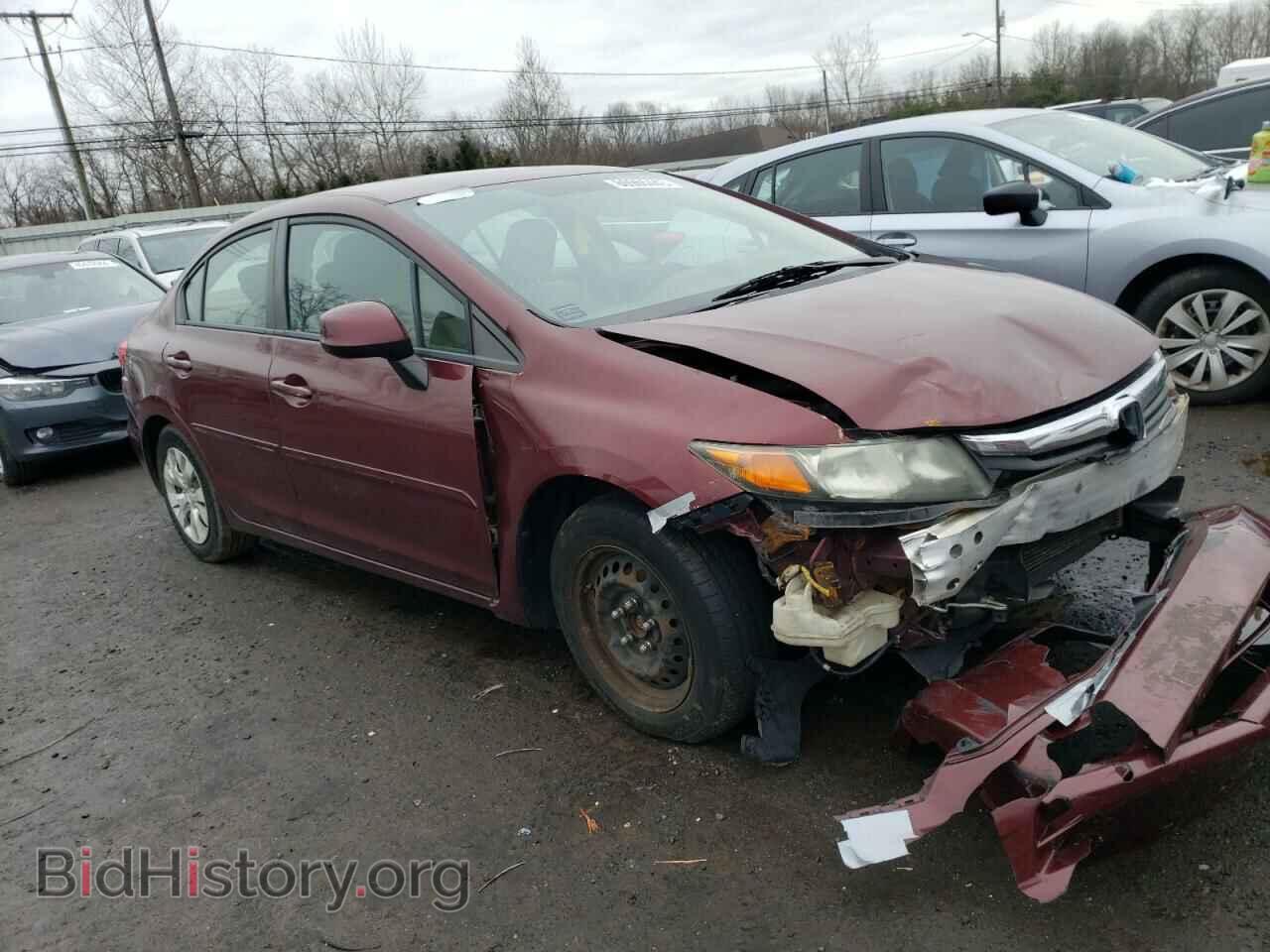 2012 HONDA CIVIC - VIN: 2HGFB2F50CH543742 - Фото 4